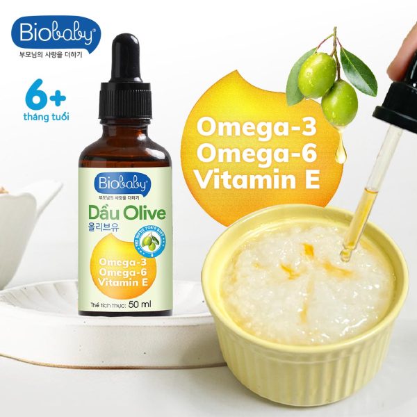 Dầu olive Biobaby 50ml Dầu olive Biobaby 50ml