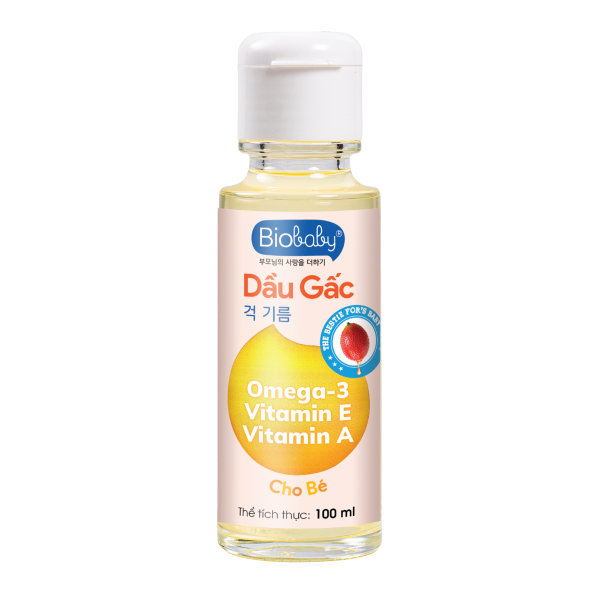 Dầu gấc Biobaby 100ml Dầu gấc Biobaby 100ml