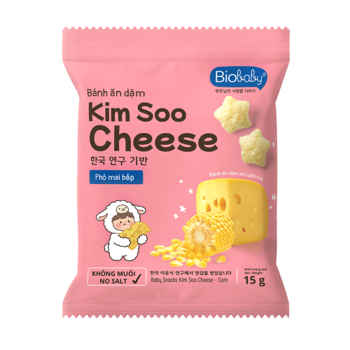 Bánh ăn dặm Kim Soo Cheese – Phô Mai Bắp