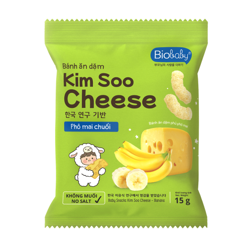 Bánh ăn dặm Kim Soo Cheese – Phô Mai Chuối