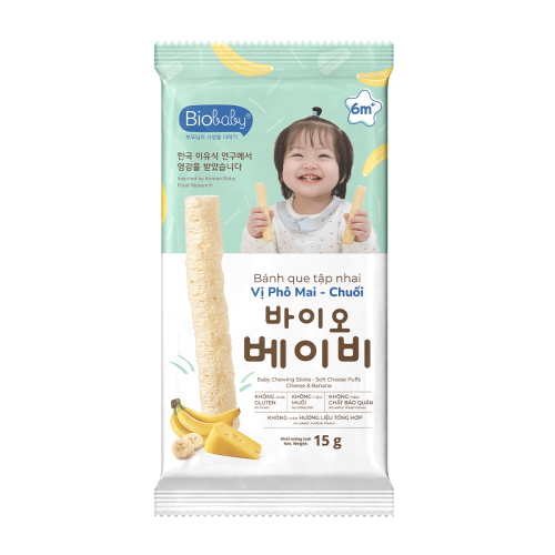 Bánh que tập nhai vị Phô Mai - Chuối