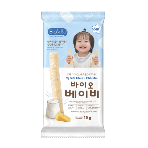 Bánh que tập nhai vị Sữa Chua - Phô Mai