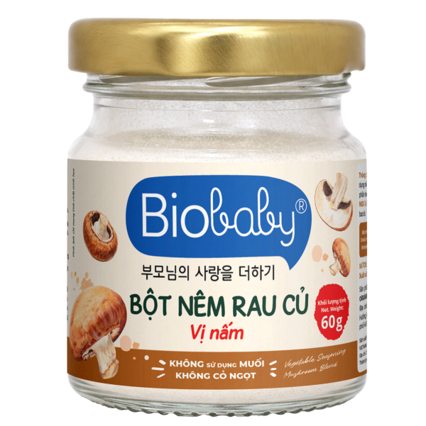 Bột nêm nấm Biobaby