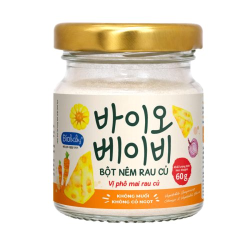 Bột nêm rau củ vị Phô Mai Rau Củ - Biobaby