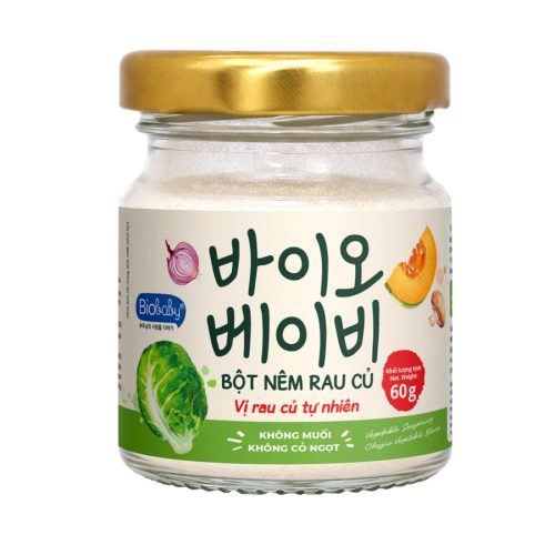 Bột nêm rau củ Vị rau củ tự nhiên - Biobaby