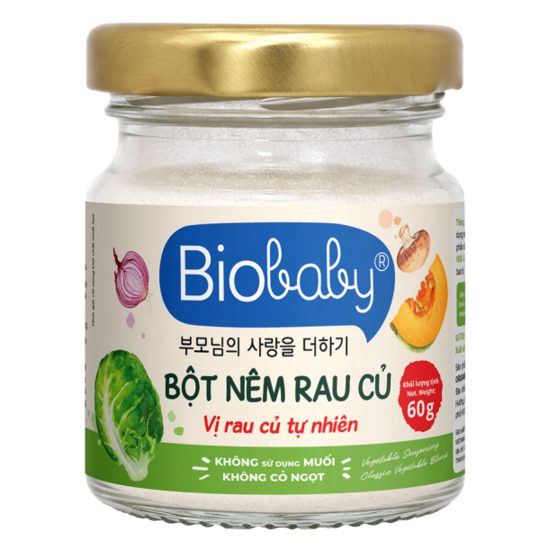Bột nêm rau củ tự nhiên Biobaby Bột nêm rau củ tự nhiên Biobaby