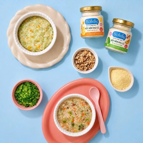 Bột nêm Biobaby chế biến đa dạng món ăn