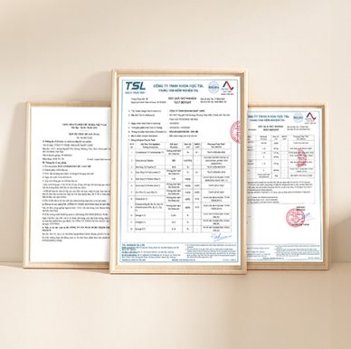 Chứng nhận an toàn sản phẩm Biobaby